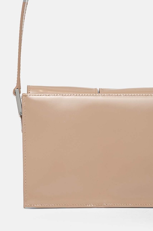 Akcesoria By Far torebka skórzana Billy 23PFBLYSTPWMED beżowy