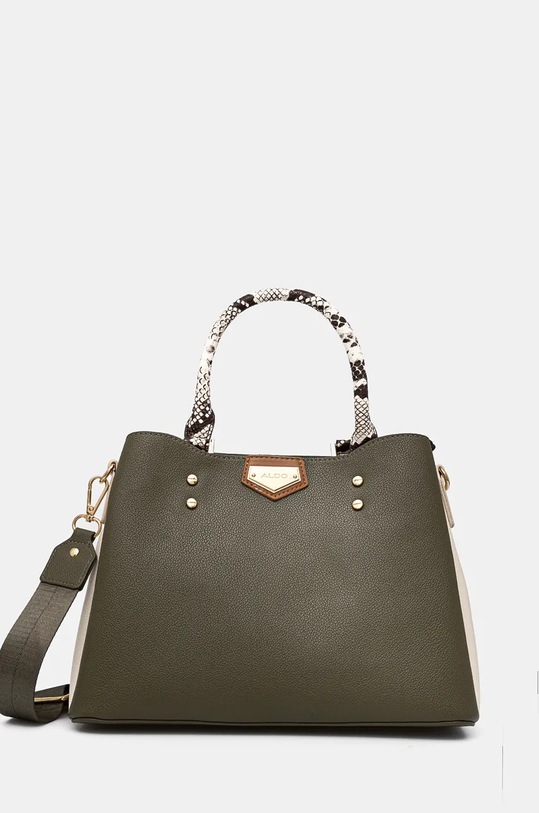 Kabelka Aldo CARAEVER nevejde se A4 zelená CARAEVER.250