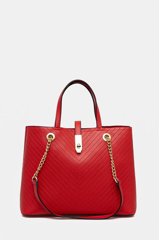 Kabelka Aldo ILORONNX hladký červená ILORONNX.600