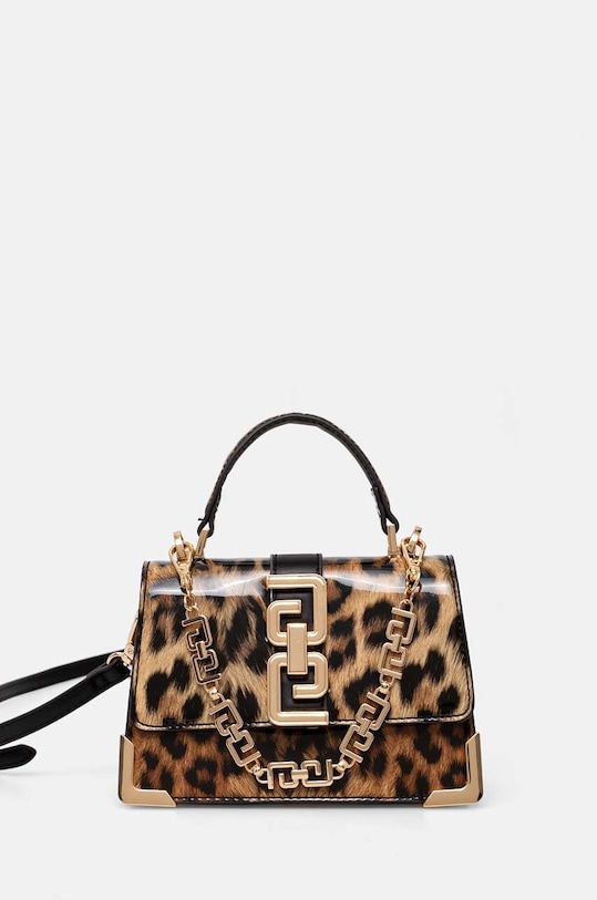 Aldo kézitáska AUSSEYX műszálas lakkbőr barna AUSSEYX.967