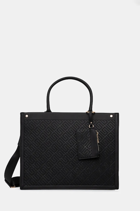 Torba Aldo KASPIASSX imitacija zrnate kože crna KASPIASSX.001