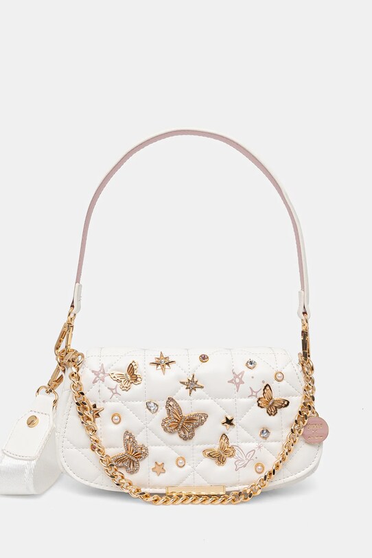 Torba Aldo GOODNEWSGLINDA imitacija zrnate kože bijela GOODNEWSGLINDA.950