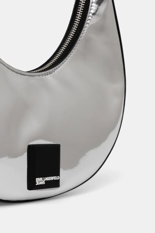 Τσάντα Karl Lagerfeld Jeans ασημί 246J3025