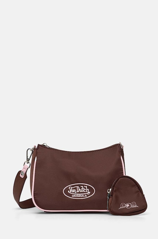 Von Dutch torebka KACEY nie mieści A4 brązowy 4108035