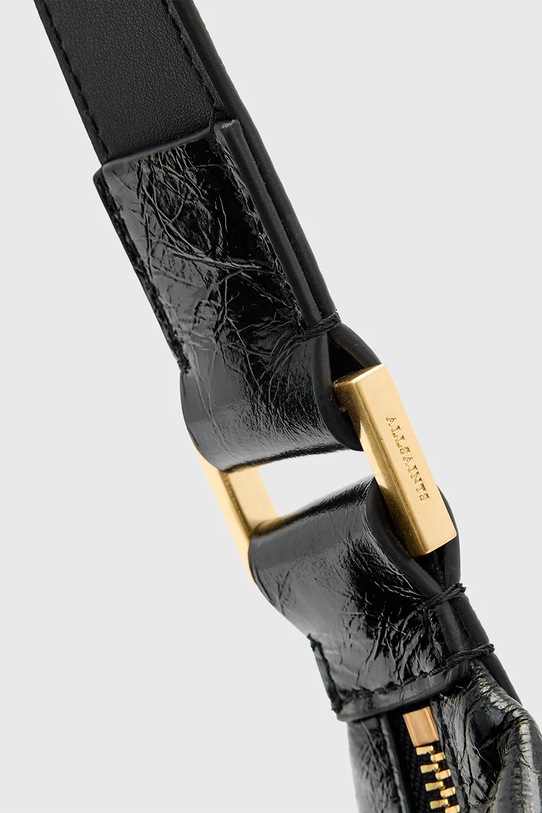 AllSaints torebka skórzana HALF MOON W020XZ