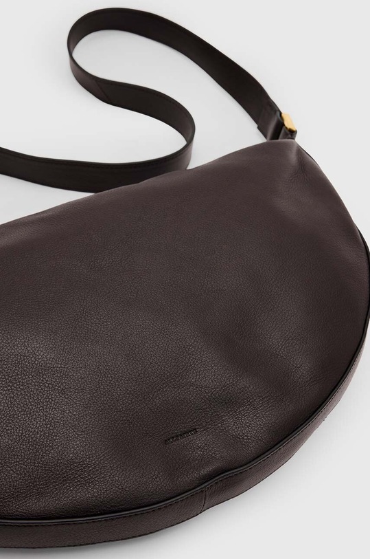 AllSaints torebka skórzana HALF MOON W052XB