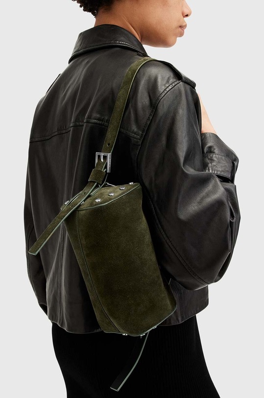 AllSaints geanta de mana din piele intoarsa MIRO W065XB