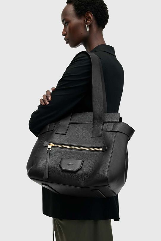 Δερμάτινη τσάντα AllSaints PEREZ W071XB