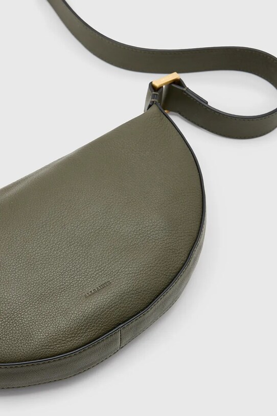 AllSaints borsa a mano in pelle HALF MOON W301XB