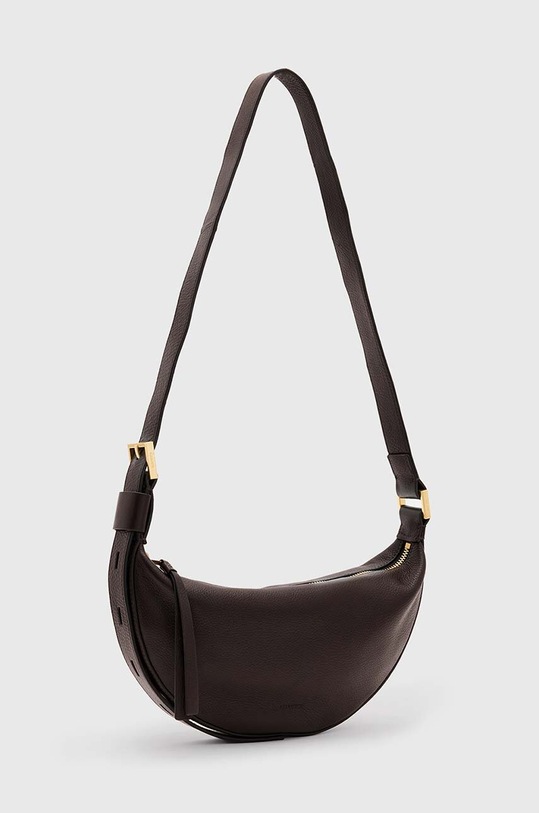 Dodaci Kožna torba AllSaints HALF MOON W301XB smeđa