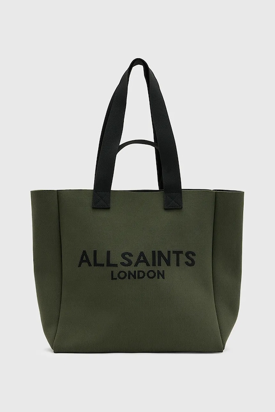 Kabelka AllSaints IZZY potisk zelená W311XB