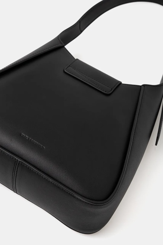 Doplňky Kožená kabelka Karl Lagerfeld 246W3004 černá