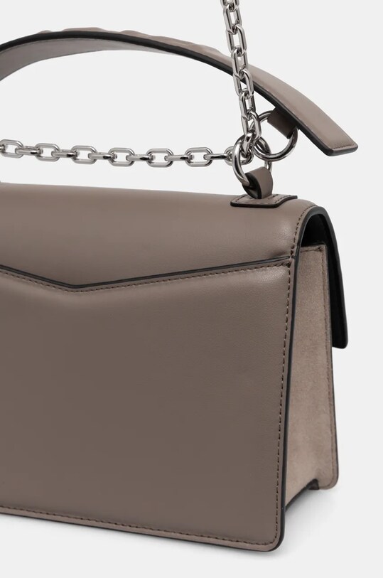 Karl Lagerfeld poseta de piele gri 246W3040