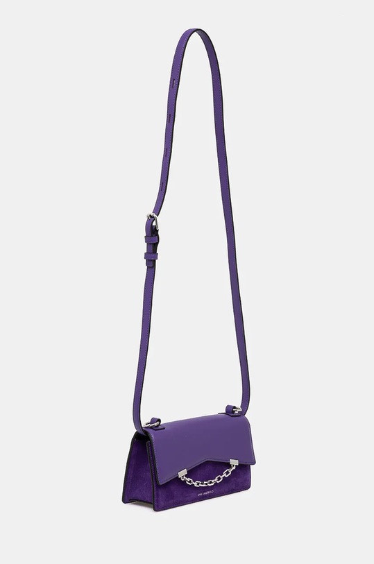 Karl Lagerfeld poseta de piele 246W3041 violet AW24