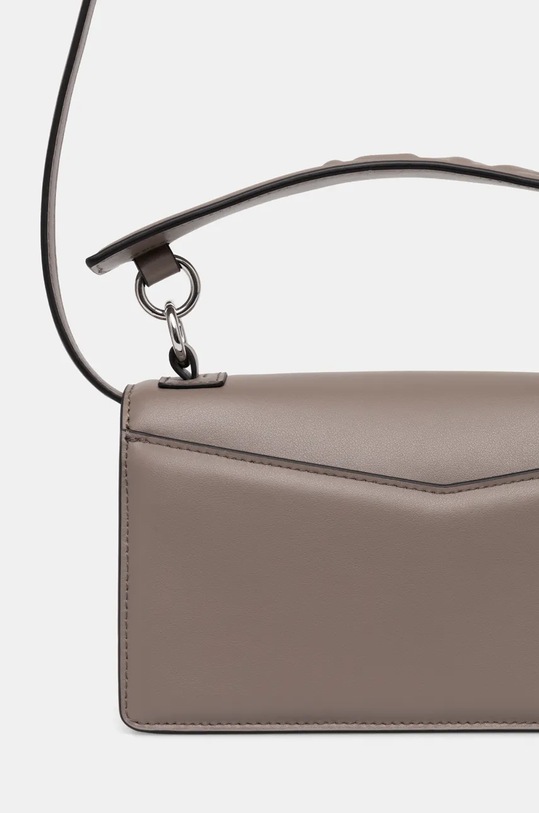 Karl Lagerfeld torebka skórzana szary 246W3041