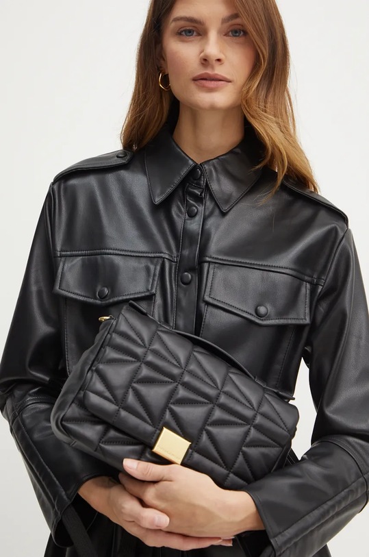 Karl Lagerfeld poseta de piele 246W3086