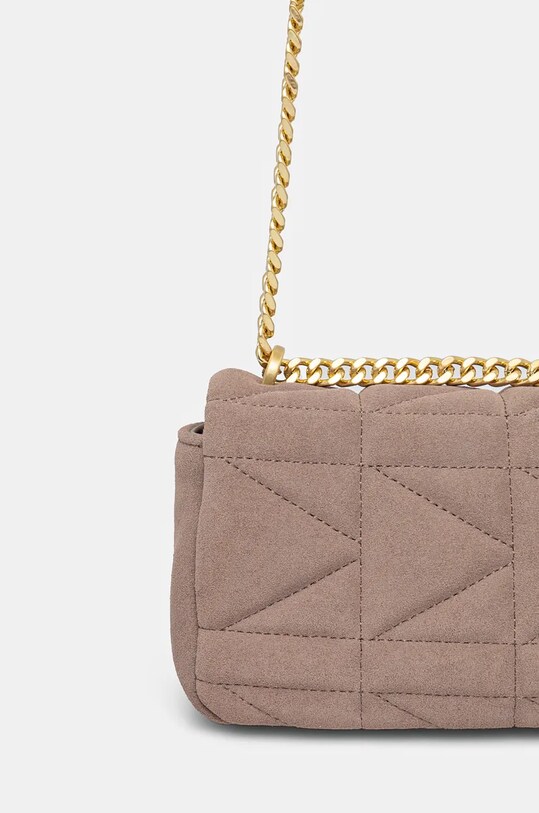 Doplnky Semišová kabelka Karl Lagerfeld 246W3088 sivá