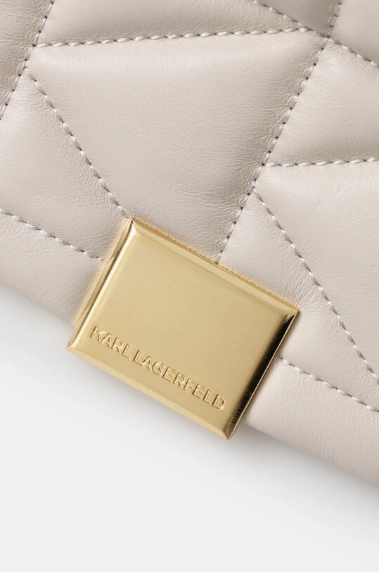 Аксессуары Кожаная сумочка Karl Lagerfeld 246W3089 бежевый