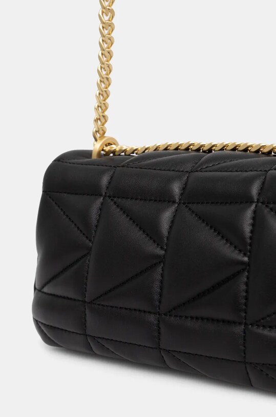 Кожаная сумочка Karl Lagerfeld чёрный 246W3089