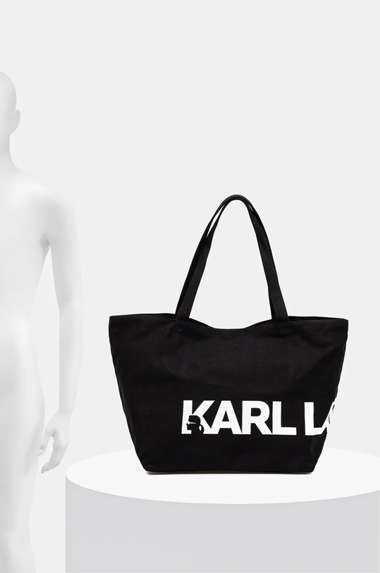 Bavlněná kabelka Karl Lagerfeld 246W3886