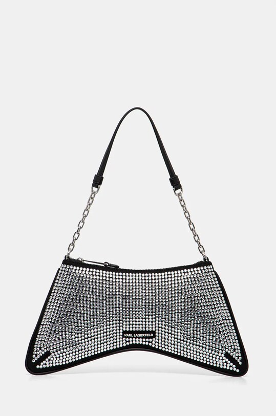 Karl Lagerfeld borsetta tessile argento 246W3026