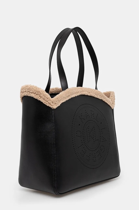 Шкіряна сумочка Karl Lagerfeld 246W3085 чорний AW24