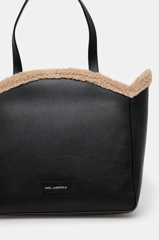 Аксесуари Шкіряна сумочка Karl Lagerfeld 246W3085 чорний
