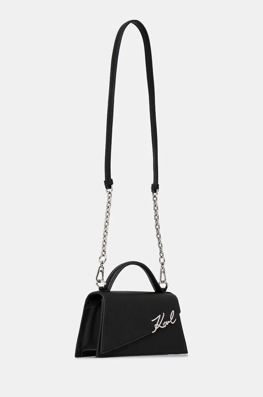 Karl Lagerfeld poseta de piele 246W3099 negru AW24