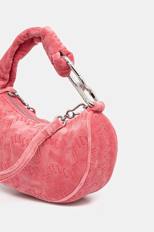 Akcesoria Juicy Couture torebka welurowa Blossom BIJL55311WYY.JB3 różowy