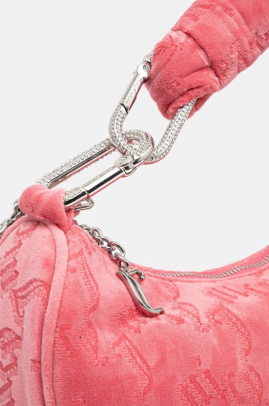 Juicy Couture torebka welurowa Blossom różowy BIJL55311WYY.JB3