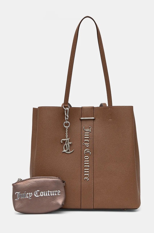 Juicy Couture torebka Jasmine mieści A4 brązowy BIJJM3265WVP.521