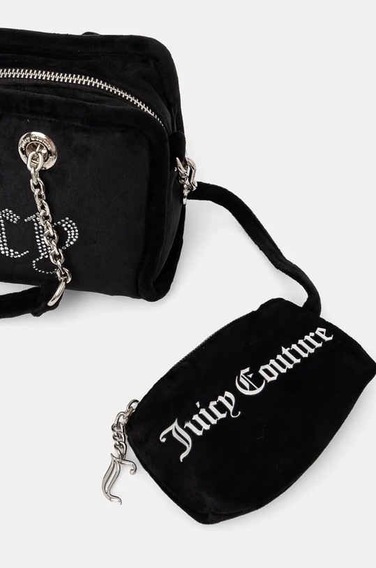 Сумочка из велюра Juicy Couture Kimberly чёрный BIJQL5465WPO.000
