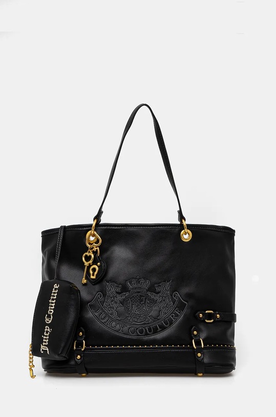 Torba Juicy Couture Twig bez uzorka crna BIJTG8649WVP.000