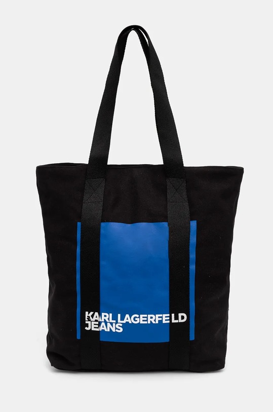 Karl Lagerfeld Jeans poseta incape in A4 negru 246J3092