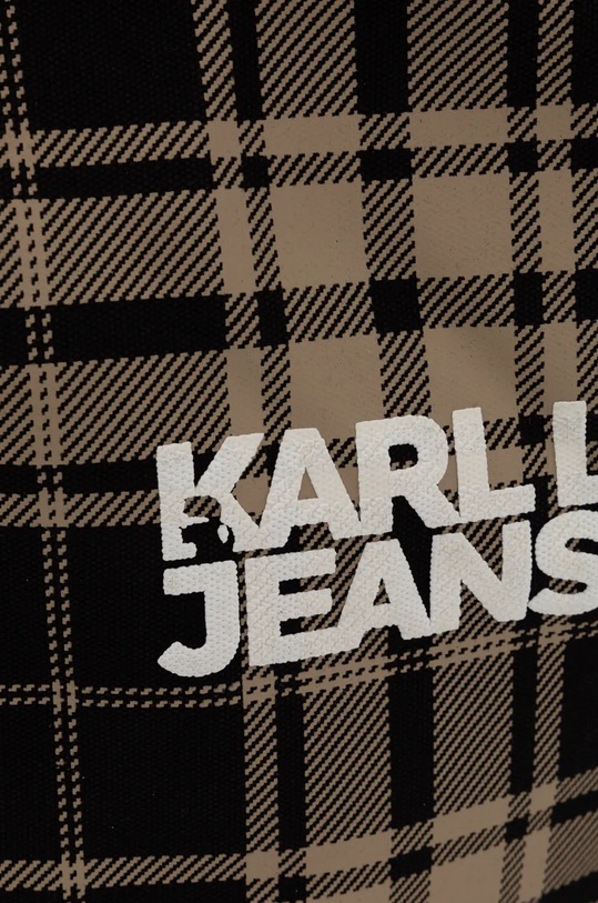 Хлопковая сумка Karl Lagerfeld Jeans мультиколор 246J3050