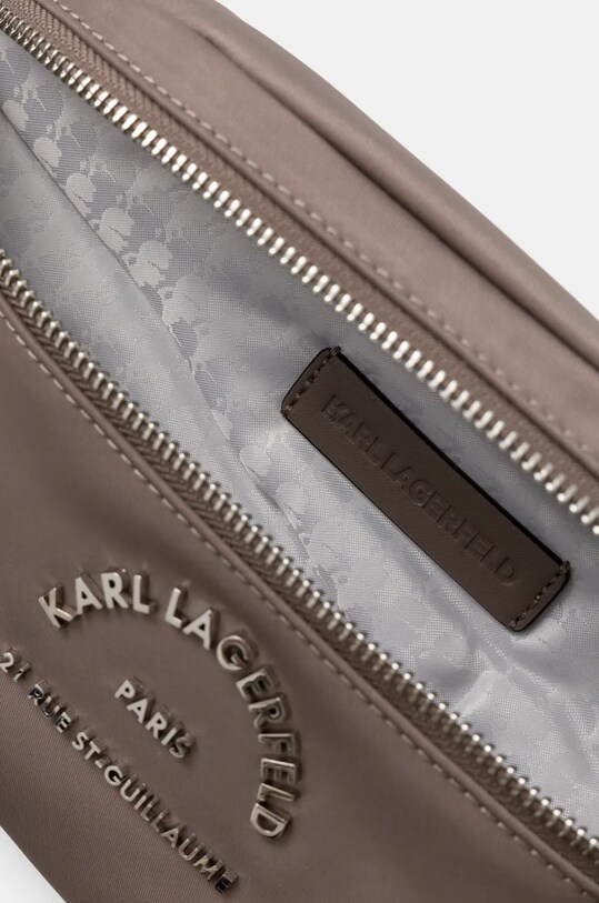 Ledvinka Karl Lagerfeld šedá 246W3067