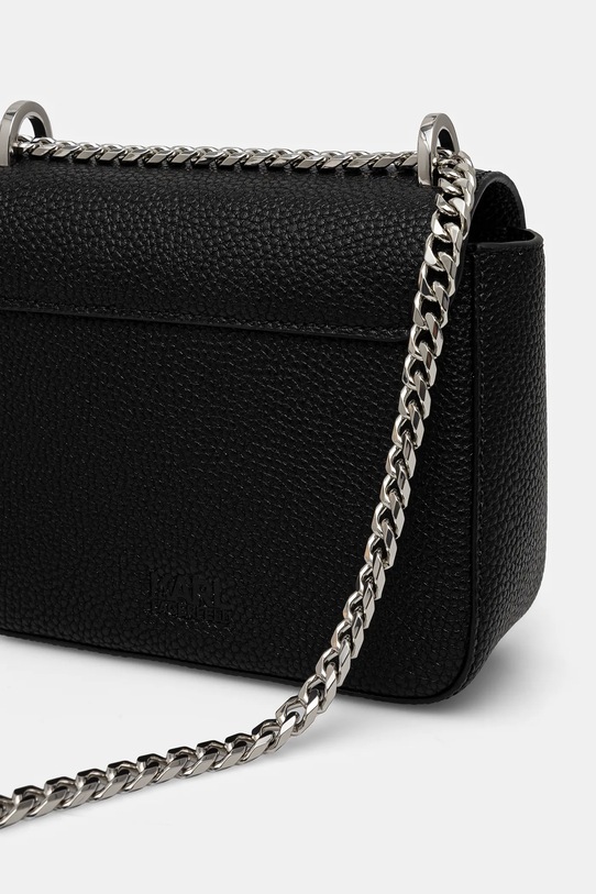 Accesorii Karl Lagerfeld poseta de piele 24WW3051 negru