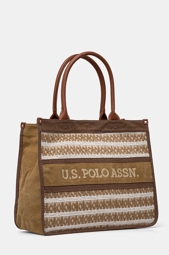 Kabelka U.S. Polo Assn. BEUDD5386WUP béžová AW24