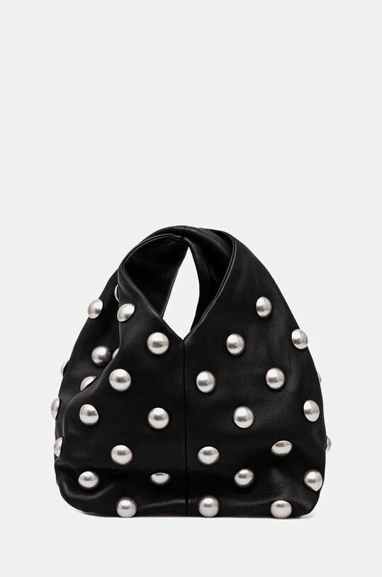 A.L.C. poseta de piele nu incape in A4 negru HHBTT00097