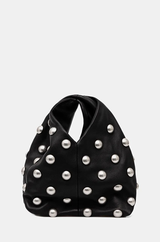 Kožená kabelka A.L.C. přírodní kůže černá HHBTT00097