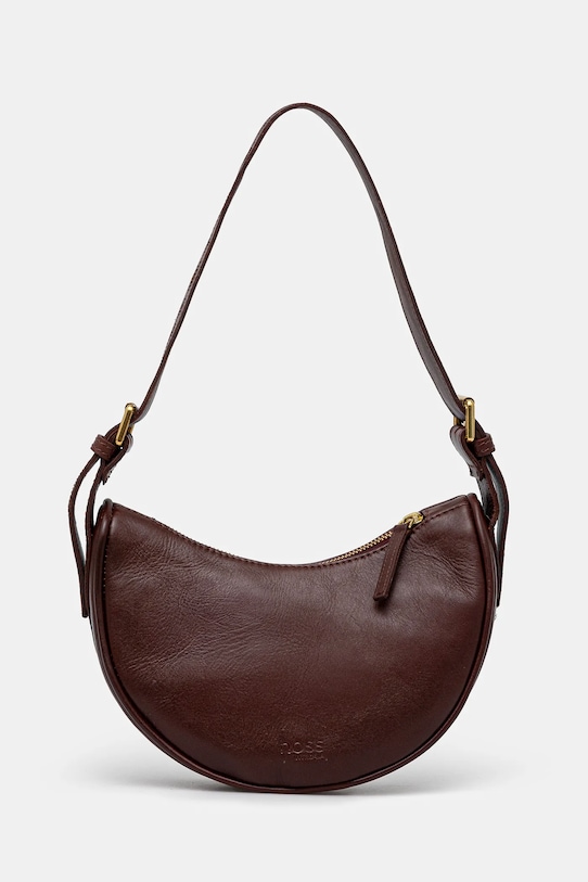 Hoss Intropia poseta de piele uni maro 2058003