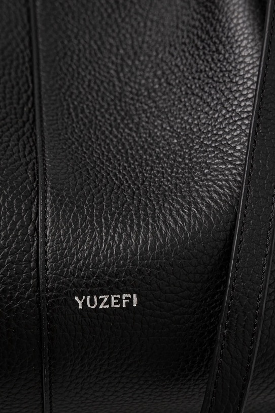 Yuzefi geantă de piele LARGE MOCHI negru YUZCO.HB.LM.L034