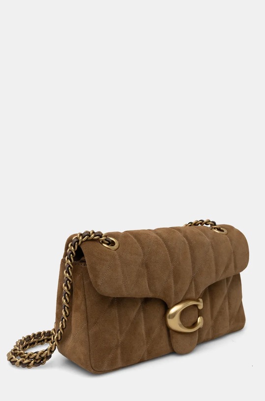 Semišová kabelka Coach Tabby CW620 hnědá AW24