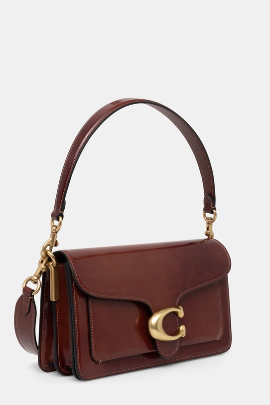 Coach torebka skórzana Tabby CW631 brązowy AW24