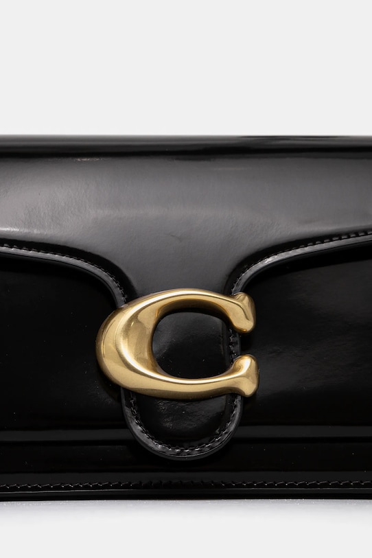 Αξεσουάρ Δερμάτινη τσάντα Coach Tabby CW631 μαύρο