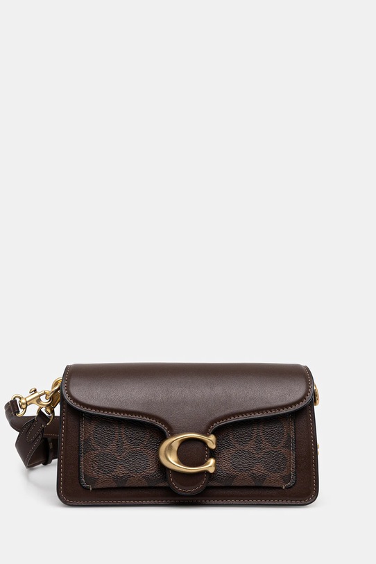 Coach torebka skórzana Tabby skóra licowa brązowy CY200