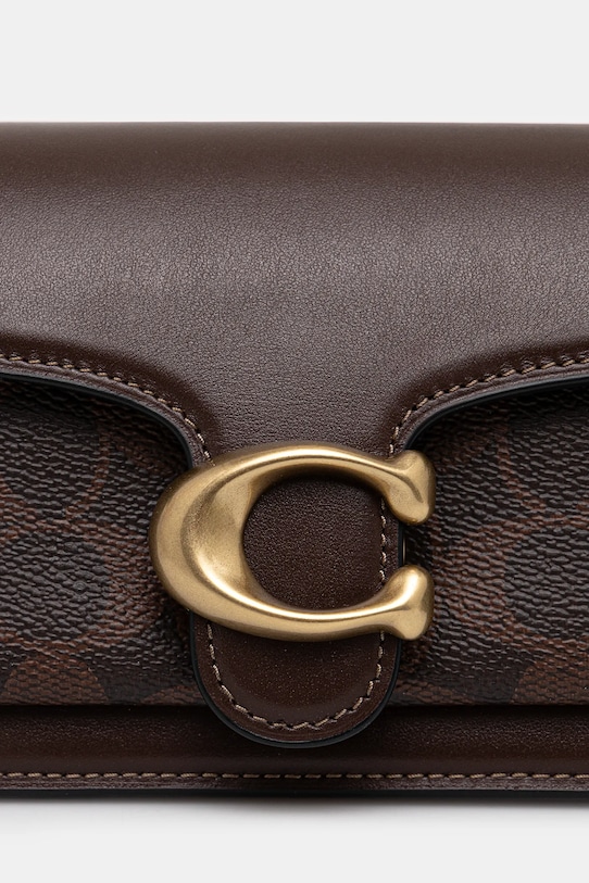 Coach torebka skórzana Tabby brązowy CY200