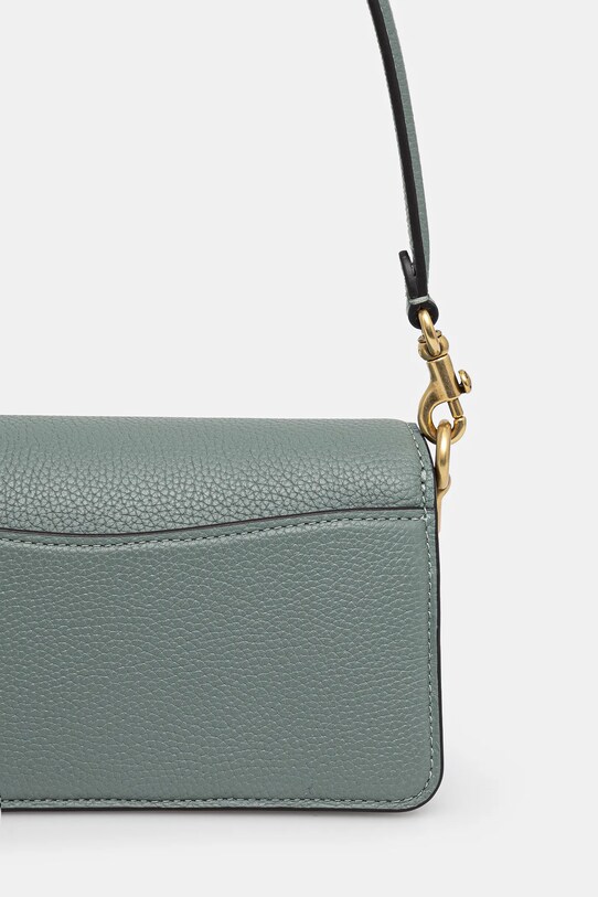 Accesorii Coach poseta de piele Tabby CY201 verde
