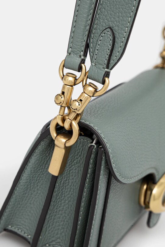 Coach poseta de piele Tabby verde CY201