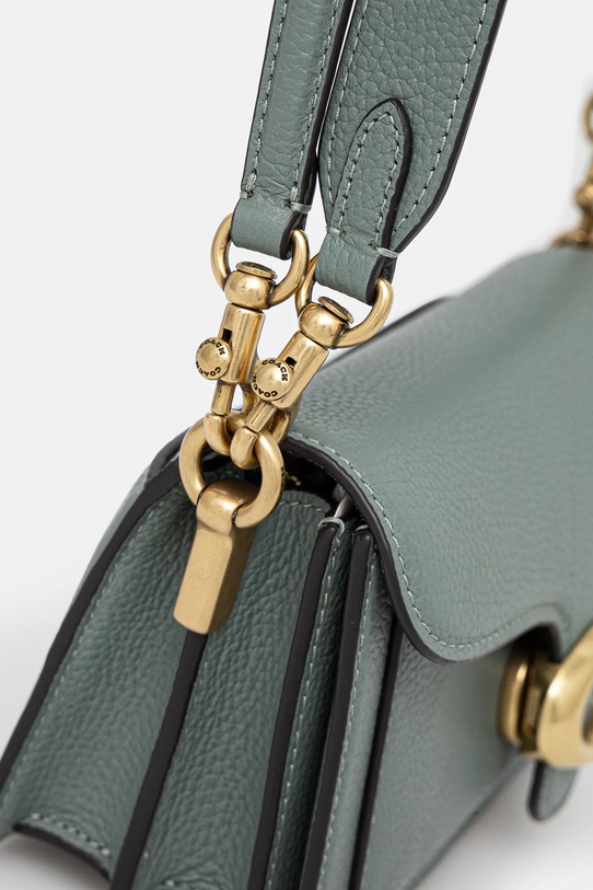 Кожаная сумочка Coach Tabby Shoulder Bag 20 зелёный CY201